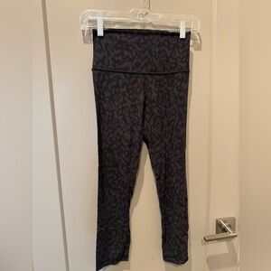 lululemon athletica Charcoal Pattern Leggings